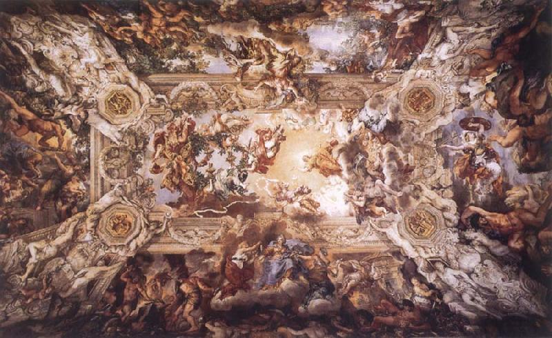 Pietro da Cortona Allegory of Divine Providence and Barberini Power Sweden oil painting art